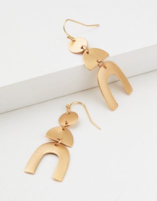 AE Metal Geo Earring