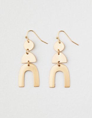 AE Metal Geo Earring
