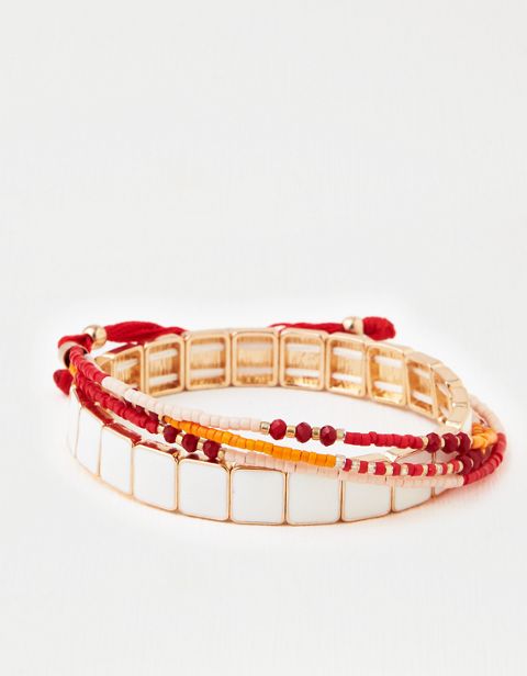Бельё AE Red Party, 4 шт. — American Eagle
