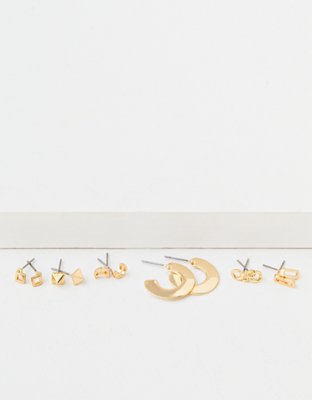 American Eagle AEO Tortoise Stud Earrings 18-Pack — фото 3