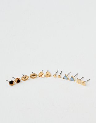 American Eagle AEO Tortoise Stud Earrings 18-Pack — фото 4