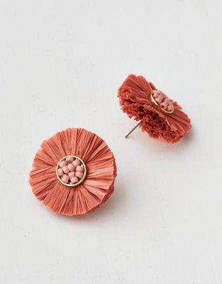 American Eagle AEO Raffia Stud Earring — фото 2