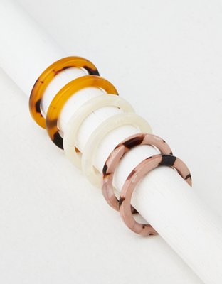 AEO Resin Mini Hoops 3-Pack