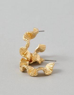 AEO Ruffle Earrings
