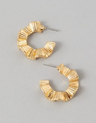 AEO Ruffle Earrings