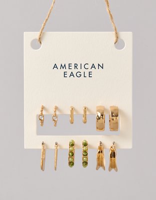 AEO Rectangle Earrings 6-Pack