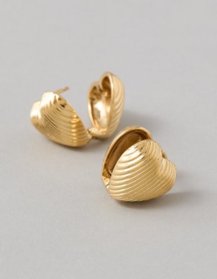 AEO Chunky Heart Earrings