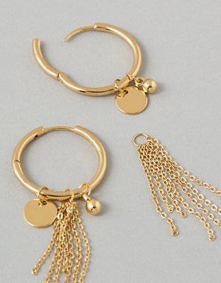 AE Tassle Hoop Earring