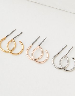 American Eagle AEO Mini Hoops 3-Pack — фото 2