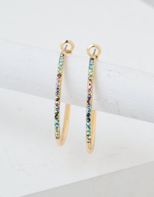 American Eagle AEO Rainbow Hoop Earring — фото 2