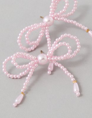 AE Pearl Bow Earrings