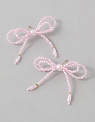 AE Pearl Bow Earrings