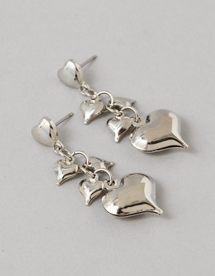 AEO Heart Drop Earrings
