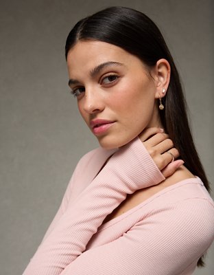 AE Metal & Pearl Earrings 18-Pack