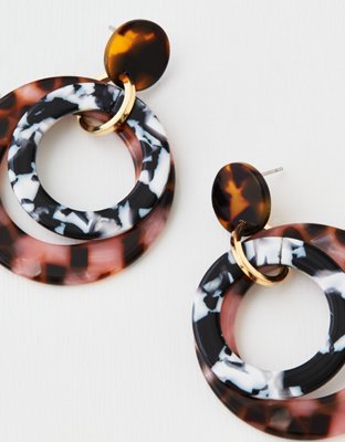 American Eagle AEO Multi Color Circle Hoop Earring — фото 2