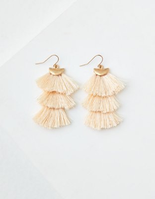 AEO Tiered Tassel Earring
