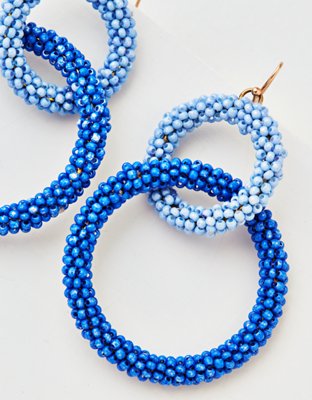 American Eagle AEO Beaded Hoop Earring — фото 2