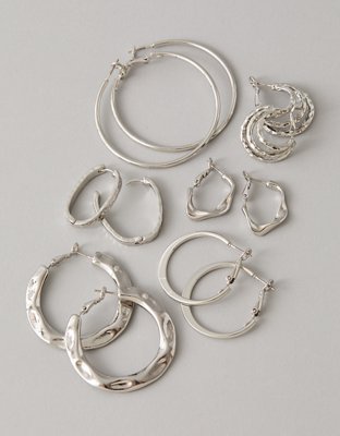 AE Hoop Earrings 6-Pack