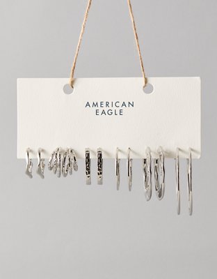 AE Hoop Earrings 6-Pack