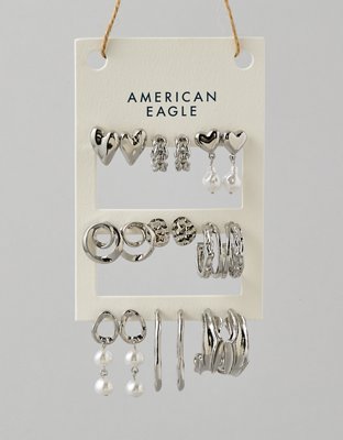 AE Assorted Earrings 9-Pack