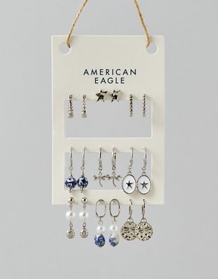 AE Assorted Earrings 9-Pack