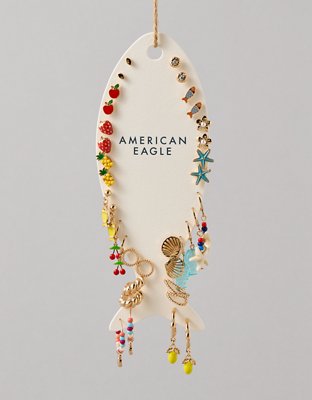 AE Fruit & Shell Earring 18-Pack from American Eagle - $24.95