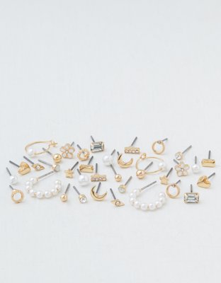 American Eagle AEO Motif Stud Earrings 18-Pack — фото 2