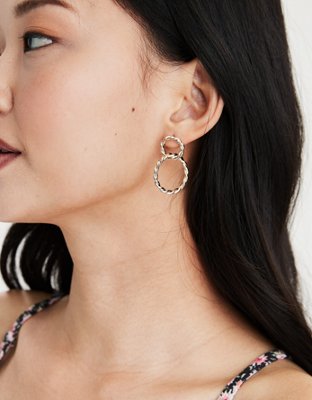 American Eagle AEO Gold Link Earring — фото 2