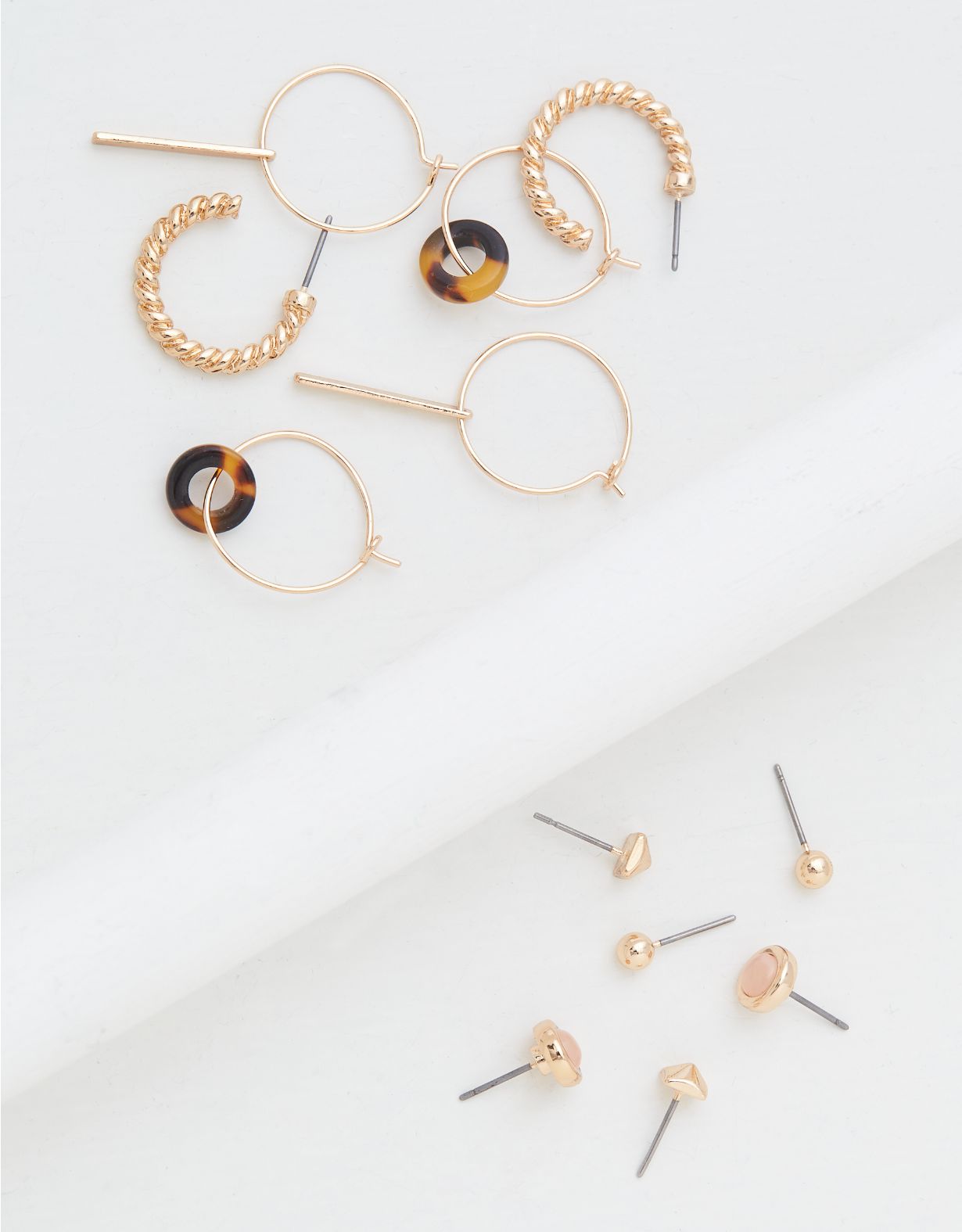 AEO Rose Gold Earrings 6-pack