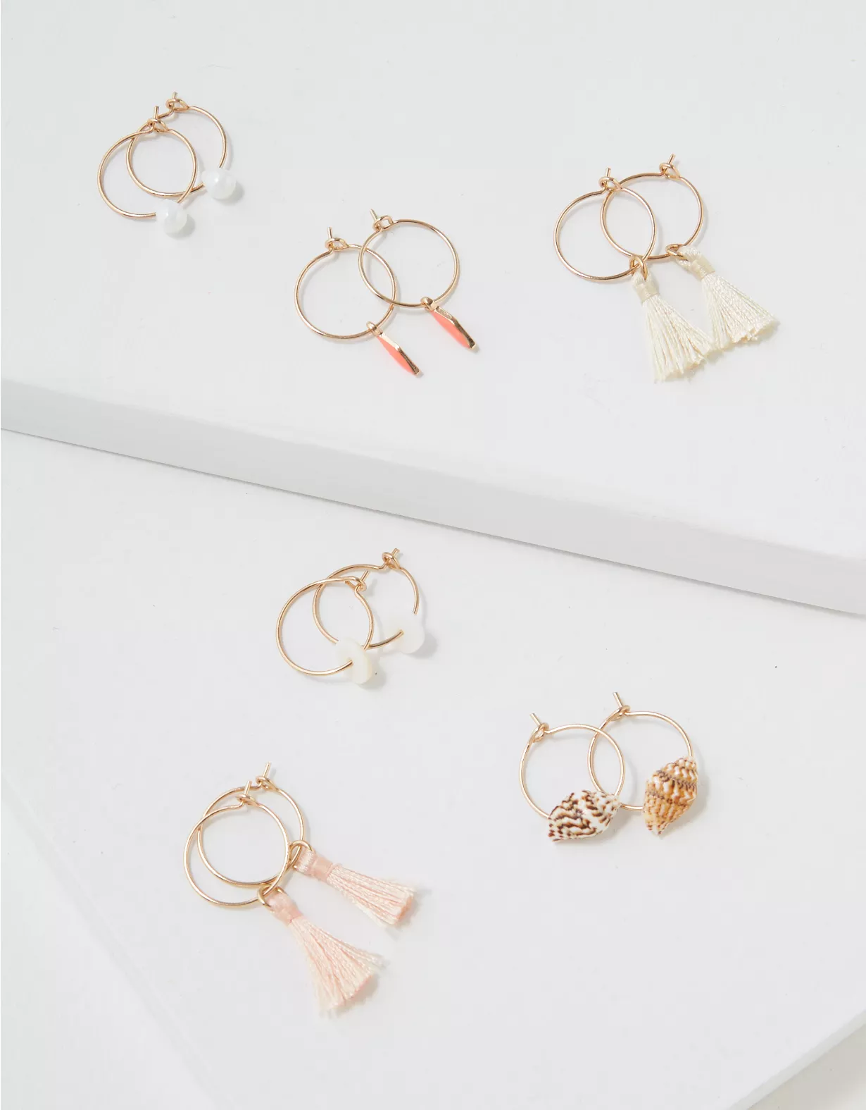 AEO Mini Charm Earrings 6-Pack