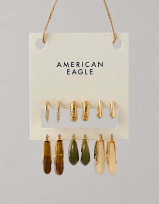 AE Resin Earrings 6-Pack