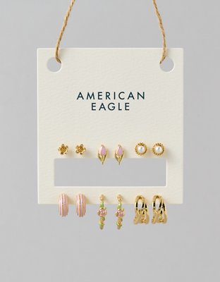 AE Floral Earrings 6-Pack
