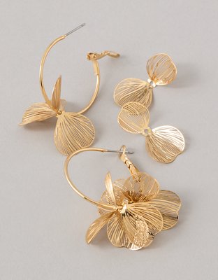 AE Hibiscus Earring