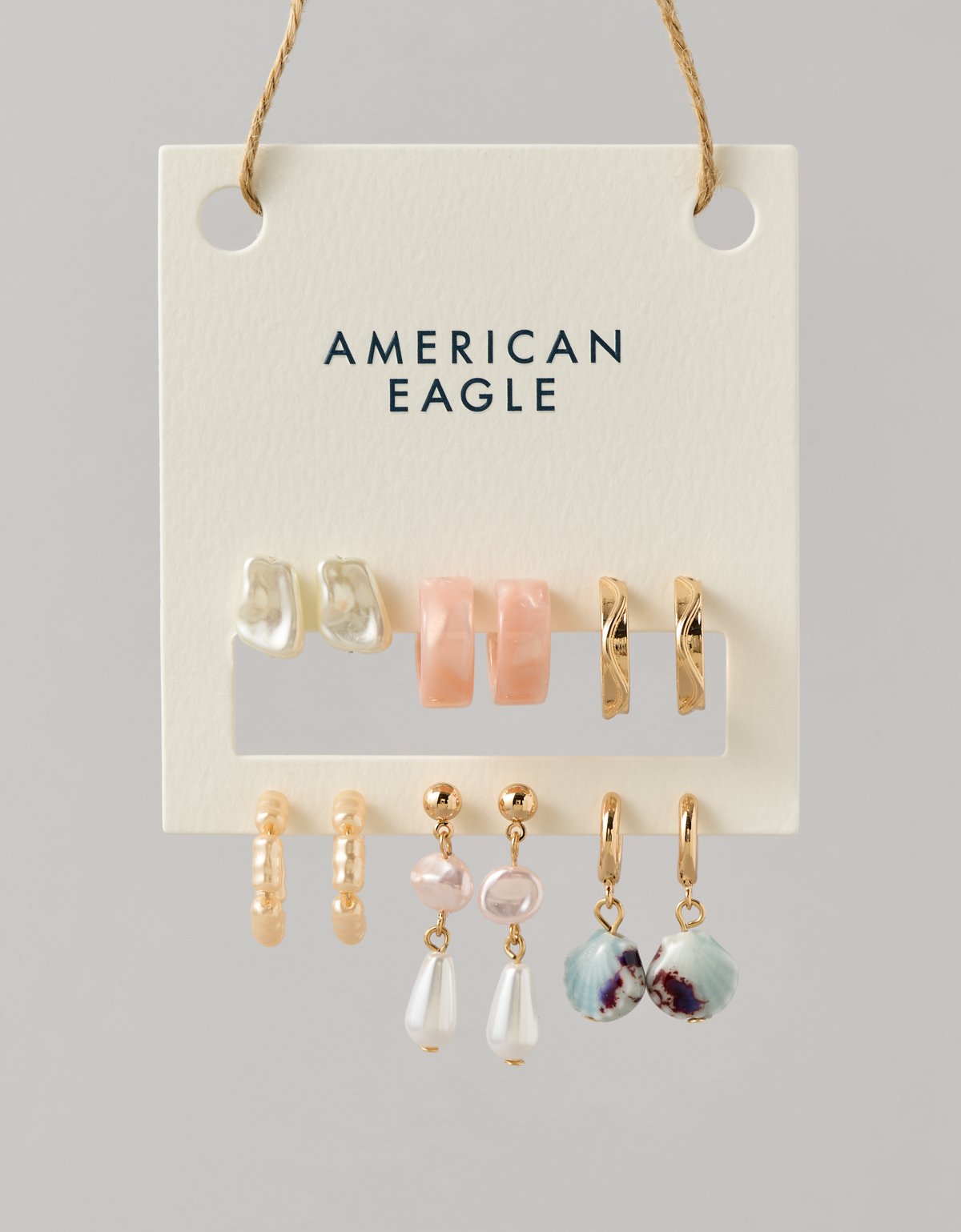 AE Shell Earrings 6-Pack - image 2