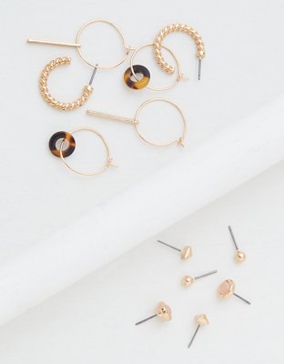 American Eagle AEO Studs & Dangle Earrings 6-Pack — фото 2