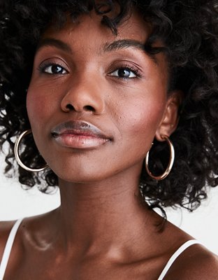 American Eagle AEO Large Gold Hoop Earring — фото 3