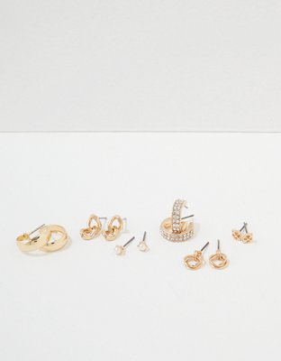 AEO Mini Hoop Earrings 6-Pack