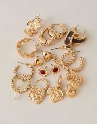 AE Swirl Earring 9-Pack