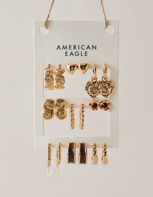 AE Swirl Earring 9-Pack