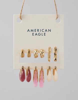 AE Resin Earrings 6-Pack