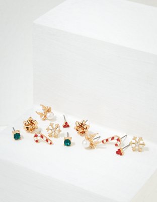 AEO Holiday Earrings 6-Pack