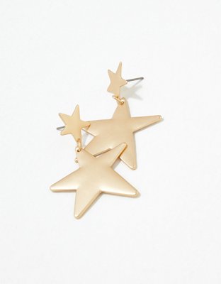American Eagle AEO Gold Star Earring — фото 2