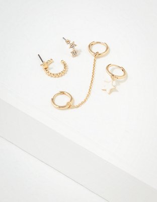American Eagle AEO Silver Star Earring — фото 2