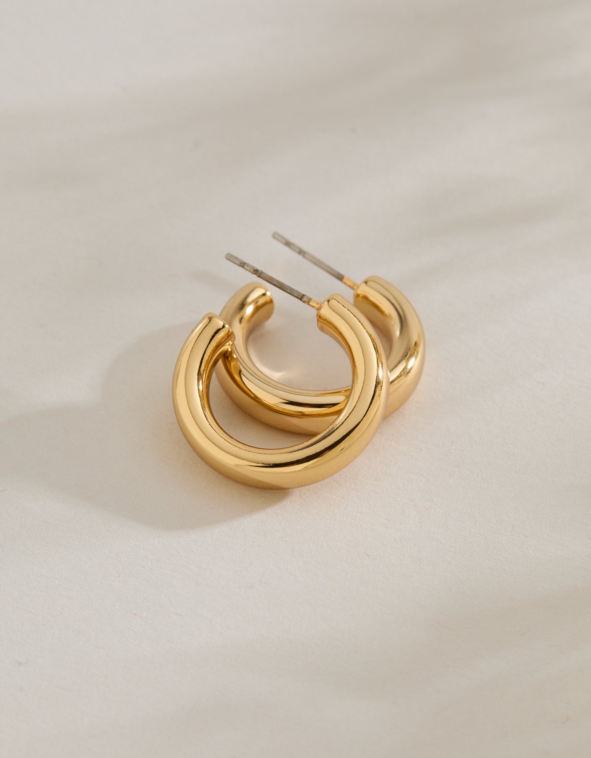 AE Keepers Collection 14K Gold Plated Hoop Earring