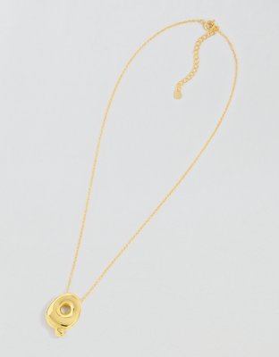 Athra Bubble Letter Necklace