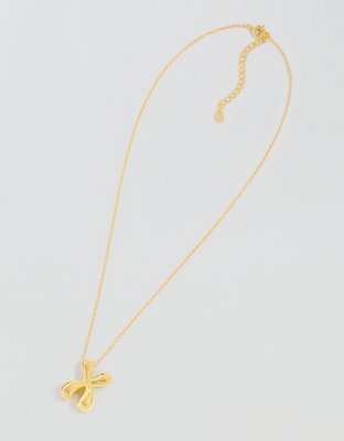 Athra Bubble Letter Necklace