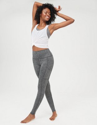 aerie play high waisted pocket legging