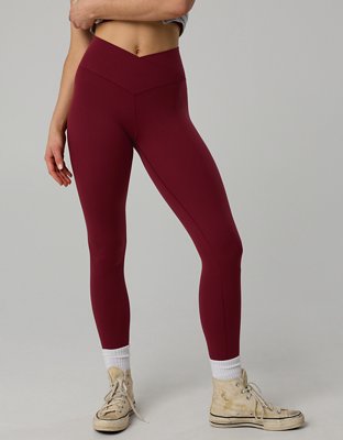 OFFLINE By Aerie Real Me High Waisted Crossover Legging from American Eagle - $31.46