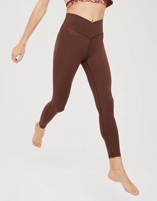 Aerie Offline Crossover Flare Leggings Gray - $34 (38% Off Retail) - From  Jamie