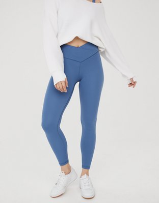 Женские брюки Aerie OFFLINE By Aerie Real Me High Waisted Crossover Legging - Need to check in ATG for update — фото 7